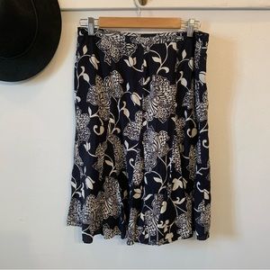 Ann Taylor Silk Skirt